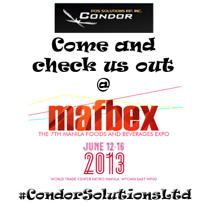 Condor POS Solutions RP Inc. At Mafbex 2013