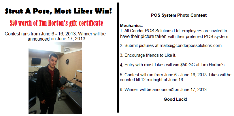 POS System Photo Contest